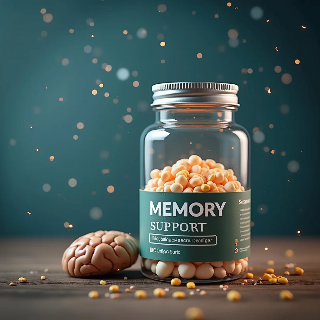 Memory Support Supplement - תוסף תמיכה בזיכרון איך לשפר זכירה באופן טבעי ובטוח לאורך זמן