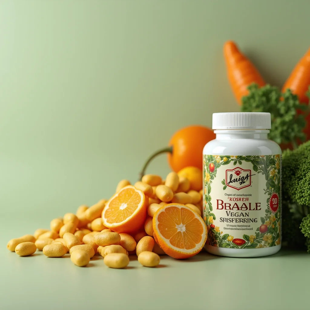 Kosher Vegan Supplements For Daily Health - תוספי תזונה טבעוניים וכשרים לבריאות יומיומית אמינה ומעולה