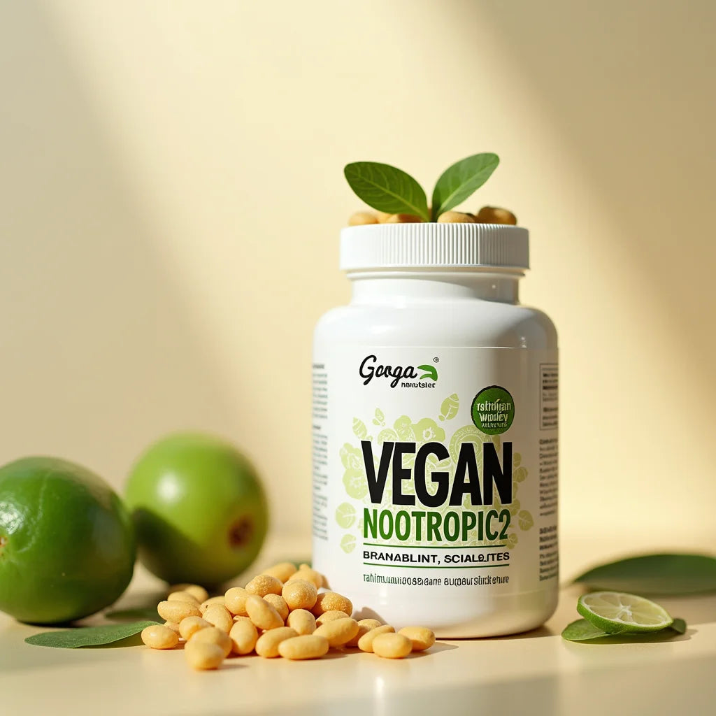 Vegan Nootropic For Focus - נווטרופיק טבעוני למיקוד בחירה חכמה לריכוז יציב כל יום